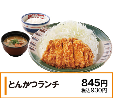 かつカレーランチ