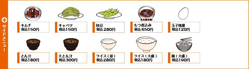 サイドメニュー